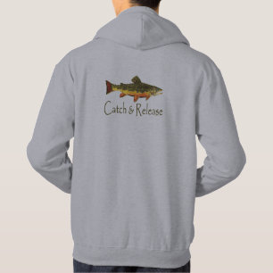 Catch & Release Trout Fishing Hoodie