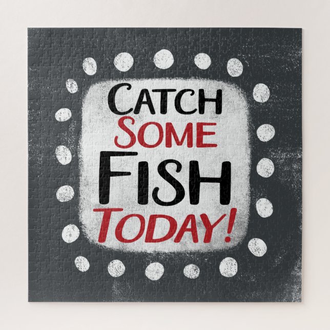 Catch Some Fish Today Jigsaw Puzzle (Vertical)