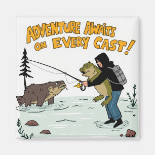 Catch the Adventure Magnet