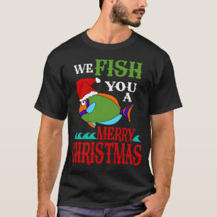 Catch the Holiday Spirit - Fishing Penguin Christm T-Shirt