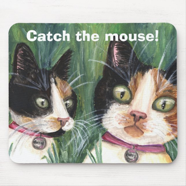 Catch the Mouse Pad (Front)