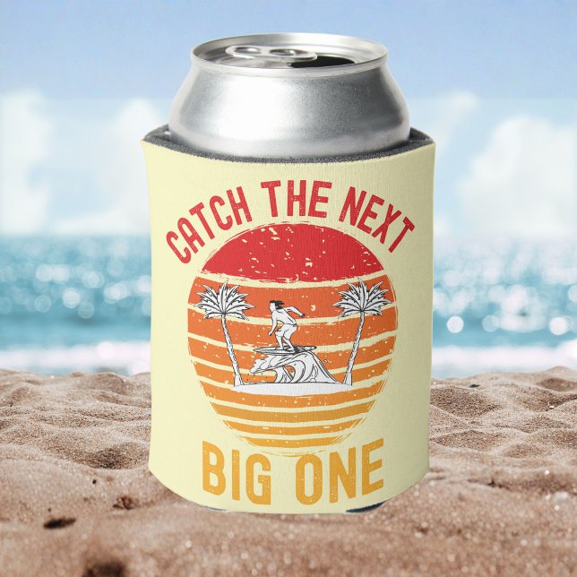 Catch the Next Big One Surfing | Adventure Wave Can Cooler (Creator Uploaded)