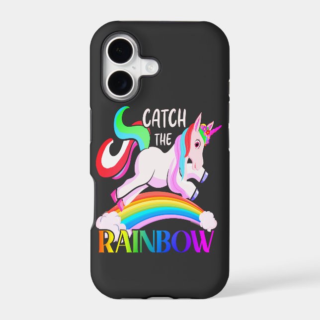 Catch the Rainbow Unicorn Design (Back)