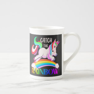 Catch the Rainbow - Unicorn Designs-15989 Bone China Mug