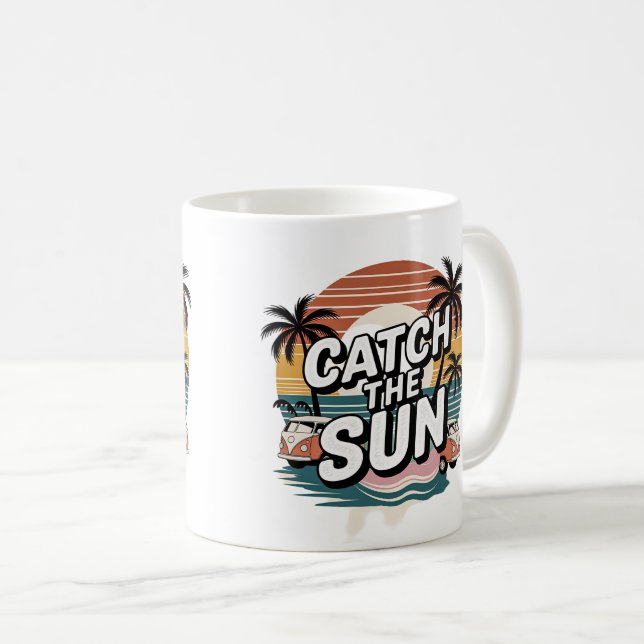 Catch the Sun Coffee Mug (Front Right)