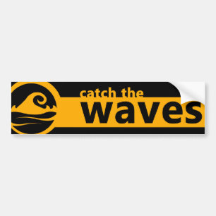 Catch The Wave Bumper Sticker