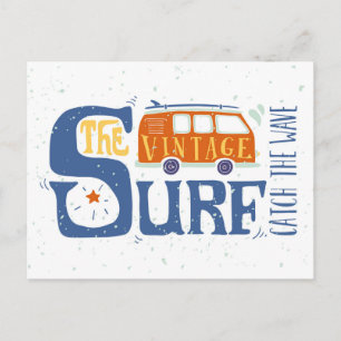 Catch The Wave Poster Postcard