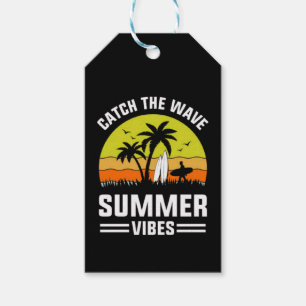 Catch The Wave Summer Vibes-64193 Gift Tags