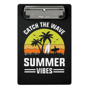 Catch The Wave Summer Vibes-64193 Mini Clipboard