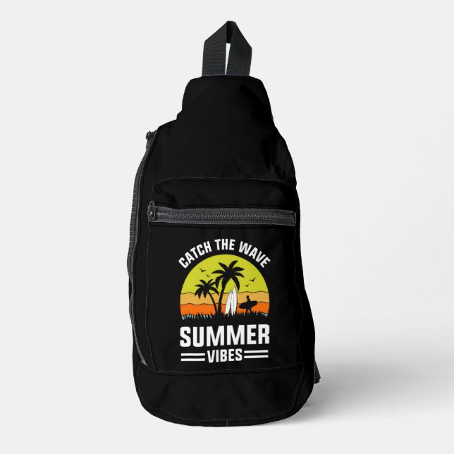 Catch The Wave Summer Vibes-64193 Sling Bag (Front)