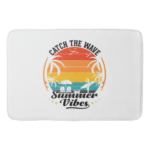 Catch the Wave Summer Vibes Bath Mat