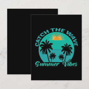 Catch the Wave Summer Vibes Card