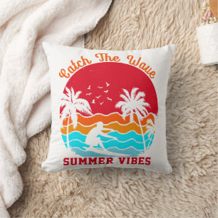 Catch the Wave Summer Vibes Cushion