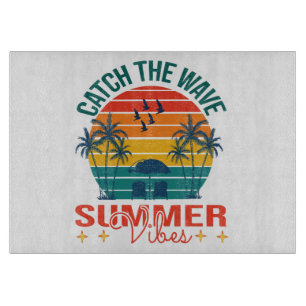 Catch the Wave Summer Vibes Cutting Board
