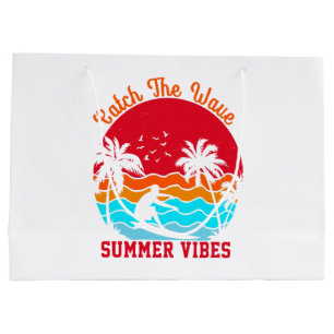 Catch the Wave Summer Vibes Large Gift Bag
