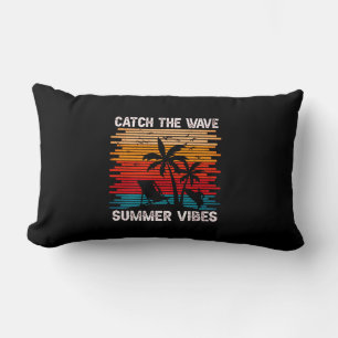 Catch The Wave Summer Vibes Lumbar Cushion