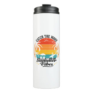 Catch the Wave Summer Vibes Thermal Tumbler