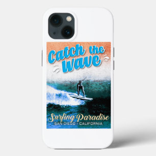 Catch the Wave - Surfing Paradise iPhone 13 Case