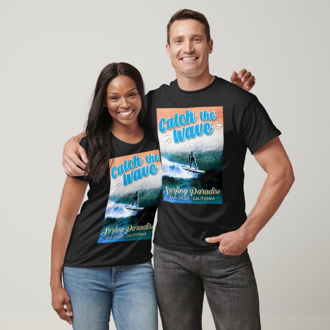 Catch the Wave - Surfing Paradise  T-Shirt (Unisex)