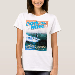 Catch the Wave - Surfing Paradise T-Shirt