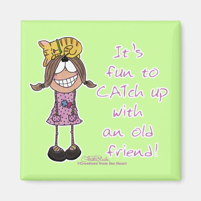 CATch Up Magnet (Front)