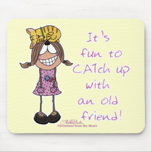 CATch Up Mouse Pad