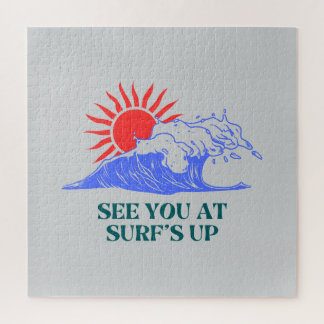 Catch You on the Next Wave Design Jigsaw Puzzle