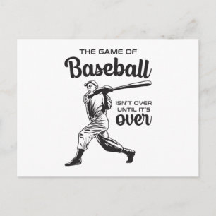 Catcher Baseball Sports Pitcher Funny Gift Idea Postcard