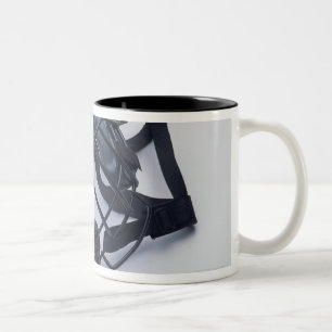 Catcher Mask Two-Tone Coffee Mug