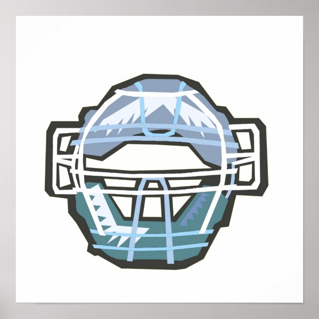 Catchers Mask Poster (Front)