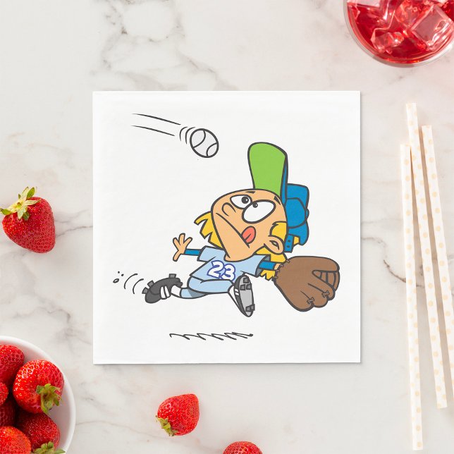 Catching A Baseball Napkin (Creator Uploaded)