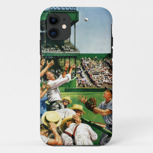 Catching Home Run Ball iPhone 11 Case