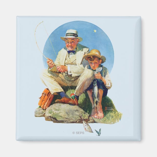 Catching the Big One Magnet (Front)