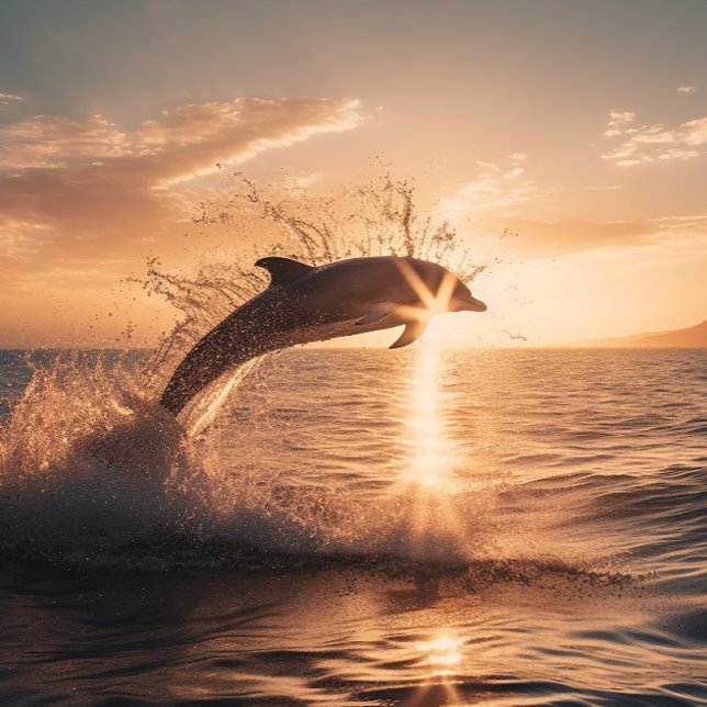 Catching The Morning Sun - Dolphin Jigsaw Puzzle (Creator Uploaded)