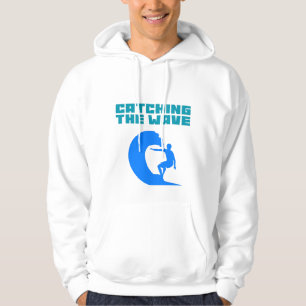 Catching the Wave - Surfing Hoodie