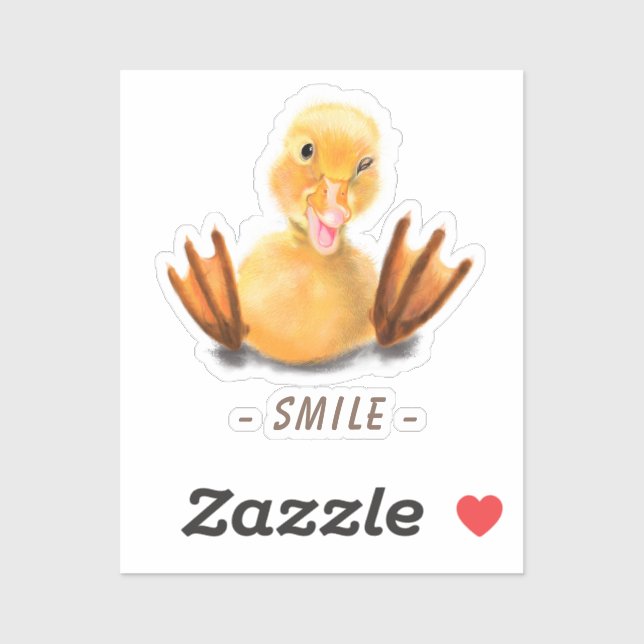 Catchy Duck Sticker (Sheet)