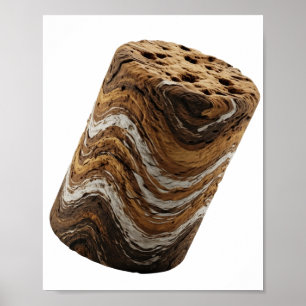 Catchy Grey ABSTRACT ART Fashion Print