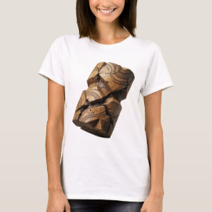 Catchy Grey ABSTRACT ART Statement Design T-Shirt