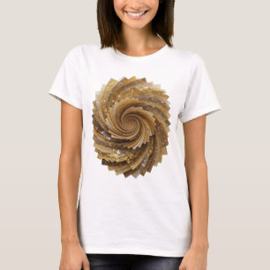 Catchy Silver GOLDEN SPIRAL Bold Design T-Shirt