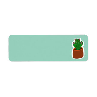 Catcus Return Address Label