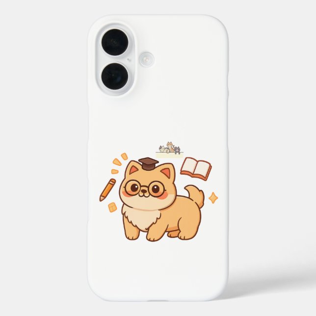 Cate Cat Case-Mate iPhone Case (Back)