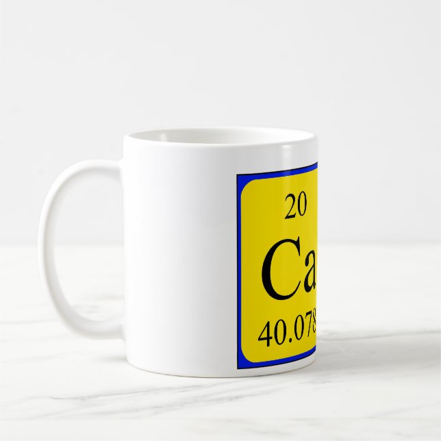 Cate periodic table name mug (Left)
