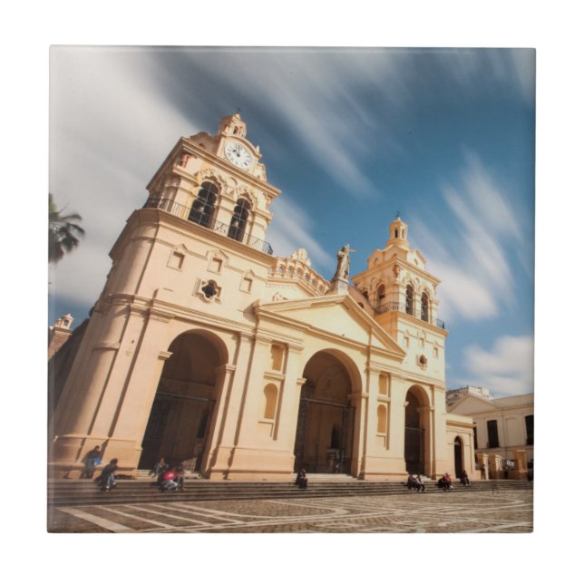 Catedral Cordoba, San Martin Ceramic Tile (Front)