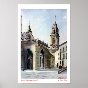 Catedral de Lugo/Lugo cathedral Poster