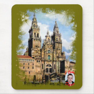Catedral de Santiago de Compostela (A Coruña) Mouse Pad
