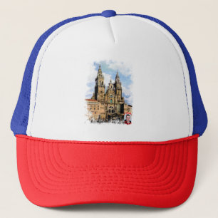 Catedral de Santiago de Compostela (A Coruña) Trucker Hat