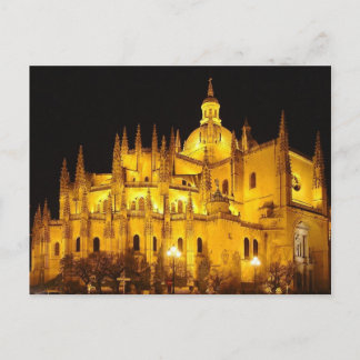 Catedral de Segovia , Espana Postcard