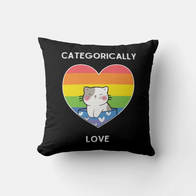 Categorically Love Cushion (Front)