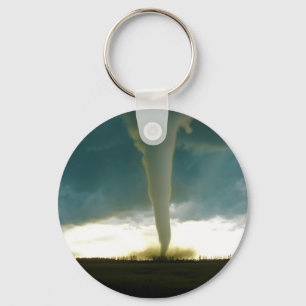 Category F5 Tornado Approaching Elie Manitoba Key Ring