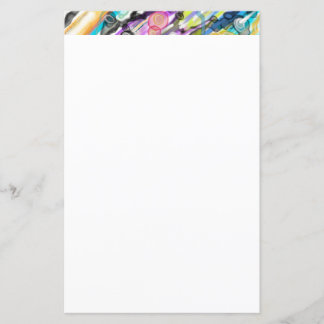 CATEGORY FIVES SWIRLING ABSTRACT ART DESIGN LETTE